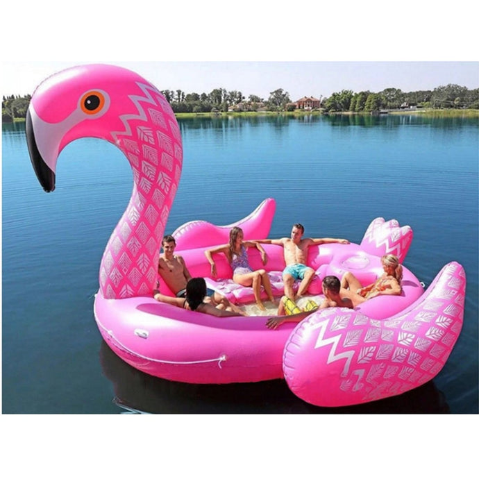 5M Huge Inflatable Flamingo  Float for 4-6 People