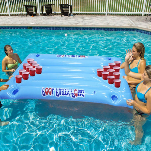 Inflatable Swimming Float Pool Toys With 24 Cups