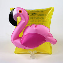 Load image into Gallery viewer, YUYU Baby Arm Swimming Ring Child inflatable Pool Float Swimming Arm Ring Safety Training Swimming Circle Float Ring Flamingo