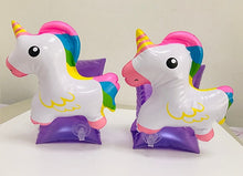 Load image into Gallery viewer, YUYU Baby Arm Swimming Ring Child inflatable Pool Float Swimming Arm Ring Safety Training Swimming Circle Float Ring Flamingo