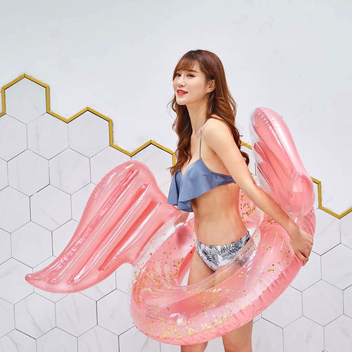 130 cm Inflatable Angle Wings Pool Float