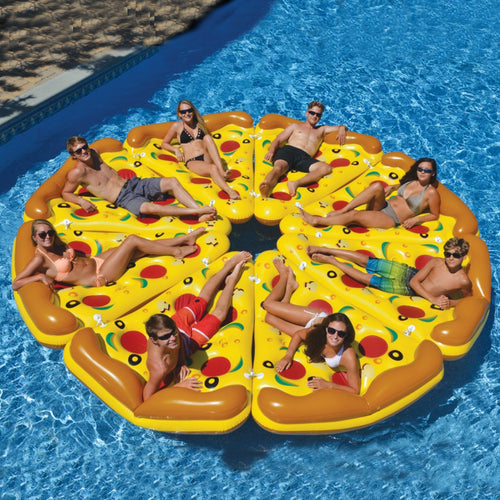 Inflatable Pizza Swimming Ring